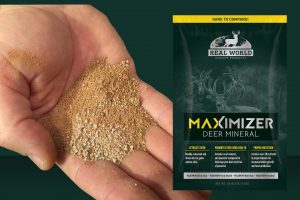 Maximizer Deer Mineral- custom mineral for growing big bucks